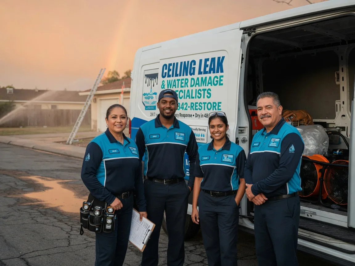Ceiling Leak Cleanup company in Gardners, PA