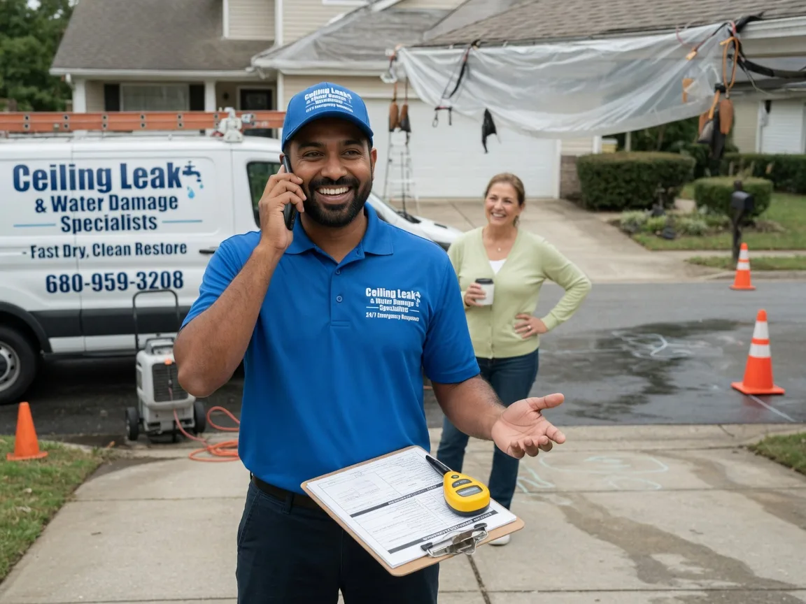 Ceiling Leak Cleanup Gardners, PA FAQs