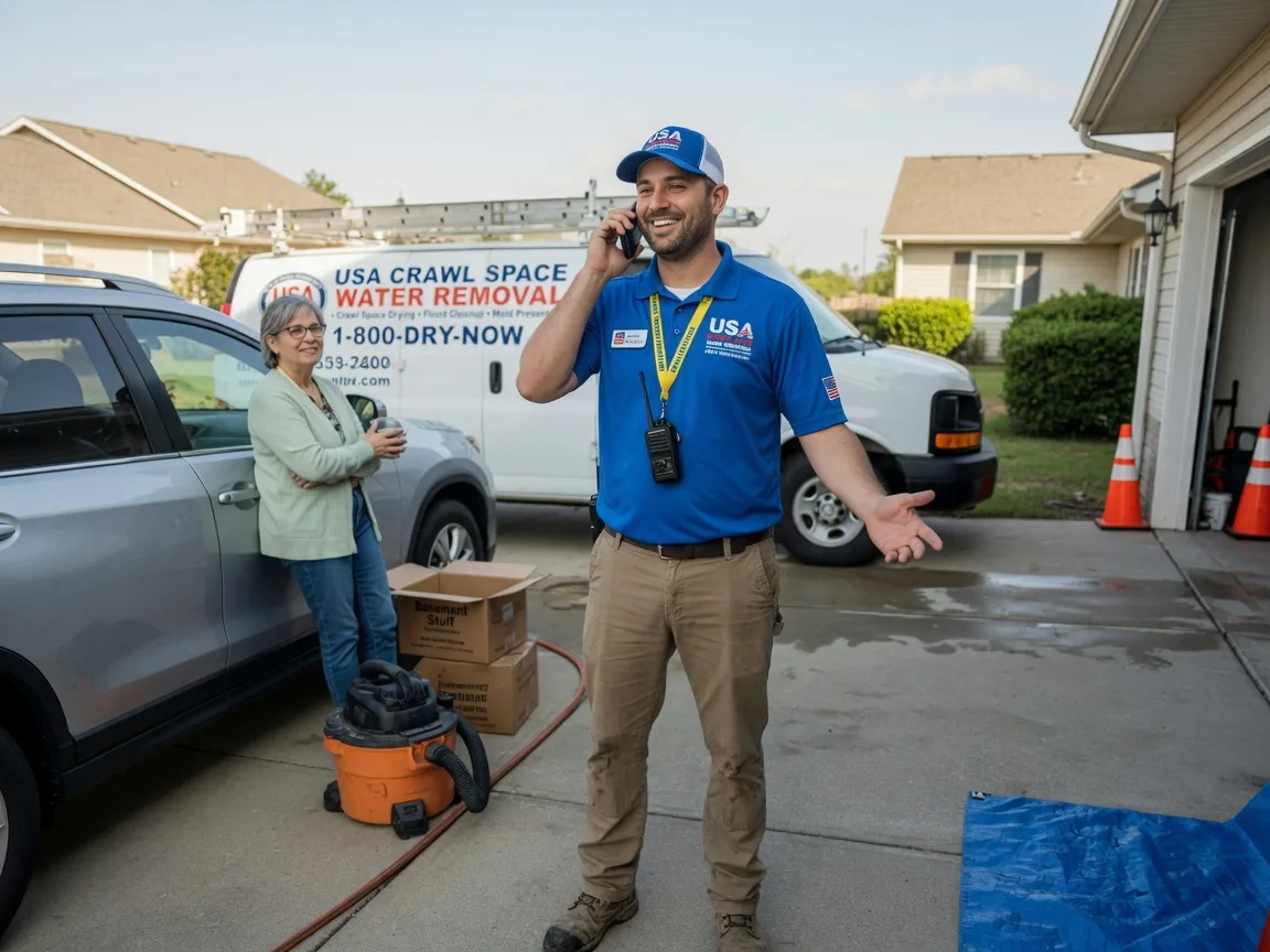 Crawl Space Water Removal Gardners, PA FAQs